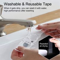 Transparent Nano Tape Reusable Traceless Double Sided Tape Washable Removable Home Tool Waterproof Adhesive Tape Width 3CM