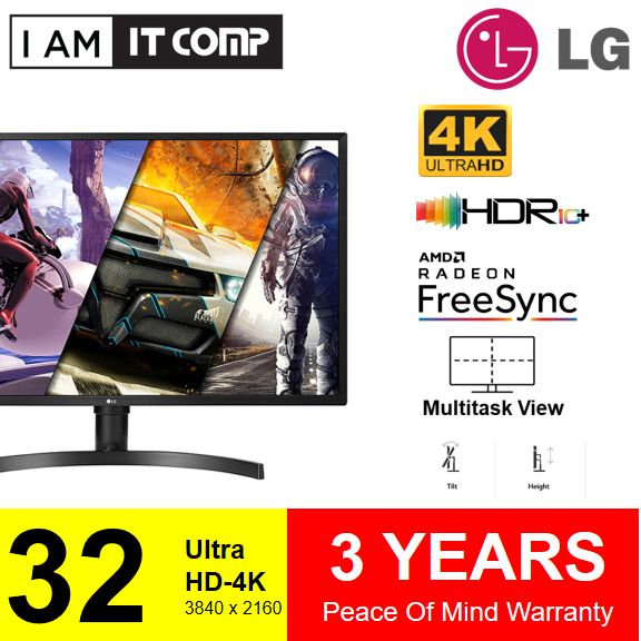 LG 32 Inch 32UK550B / 32UK550-B 4K UHD HDR 10 Radeon Freesync