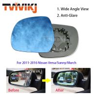 1 Pasang Kaca Sunny March 2011-2016 Tampilan Sudut Lebar Anti Silau Cermin Mobil Sayap