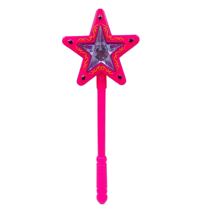 'A6J toy #Star Magic Wand Sound And Light Fantasy Kids Toys | Lazada PH