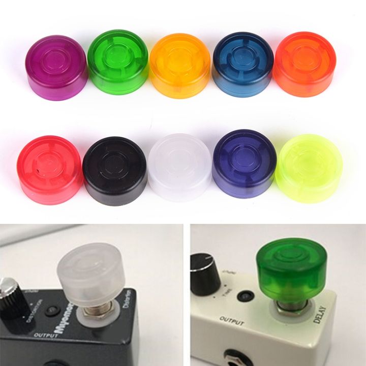 20pcs-effect-pedal-protection-caps-effect-pedal-footswitch-cap-foot-nail-cap-protection-cap-for-guitar-colorful-guitar-effect-pedal-footswitch-topper