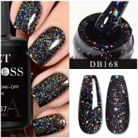 【hot】 Mtssii Holographic Glitter Gel Sparkling Semi-permanent UV Varnish Decoration