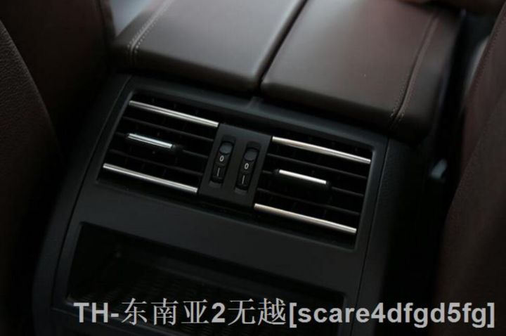 hyf-4-pcs-accessories-grille-cover-trim-strip-rear-air-condition-vent-outlet-for-5-f10-f18-2011-2016