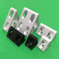 1pc Silver Black 2020 3030 4040 2040 3060 4080 4590 4545 Aluminum Profile Right Angle Triangle Block Triangle Connector Hand Tool Parts Accessories