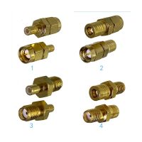 1pcs Connector Adapter SMA to SMB Male Plug &amp; Female Jack RF Coaxial Converter Straight 50ohm Wire Terminal Electrical Connectors