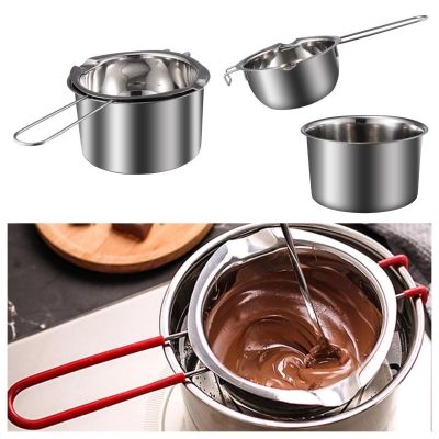 【YF】✠  Wax Melting Pot for  Handle Heating Non-stick Scented Candle Chocolate