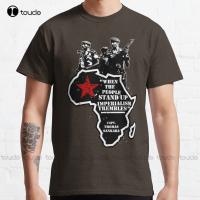 Thomas Sankara - When The People Stand Up Imperialism Trembles Classic T-Shirt T-Shirts Fashion Creative Leisure Funny T Shirts