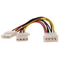 Computer Molex 4 Pin Power Supply Y Splitter Cable