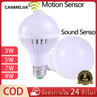 【?COD+ในสต็อก?】หลอดไฟเซ็นเซอร์ตรวจจับการเคลื่อนไหว E27หลอดไฟ LED,หลอดไฟเซนเซอร์ตรวจจับการเคลื่อนไหว PIR ไฟกลางคืนสำหรับบันไดโถงทางเดิน