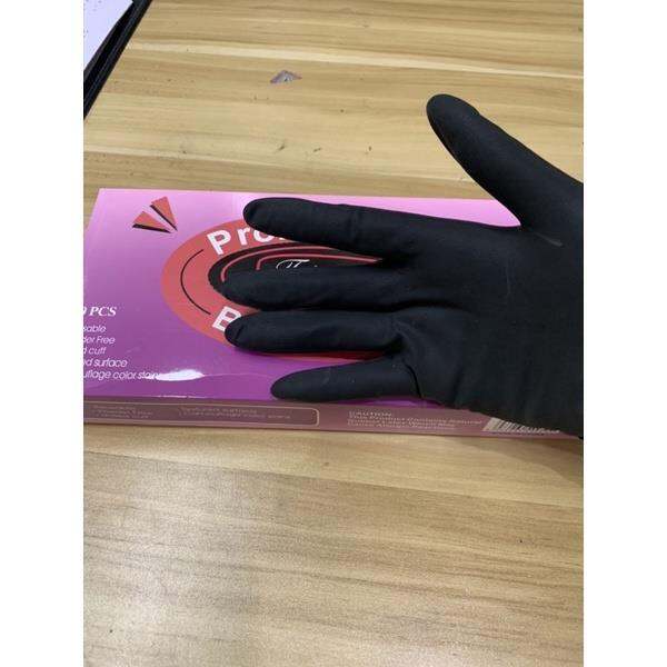 Professional Reusable Black Gloves Rubber Latex | Lazada PH