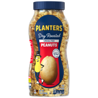 Peanuts Dry Roasted Unsalted Planters 454 G.