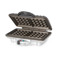Homemate เครื่องอบเบเยี่ยนวาฟเฟิล รุ่น HOM-TSK2103W - สีเงิน