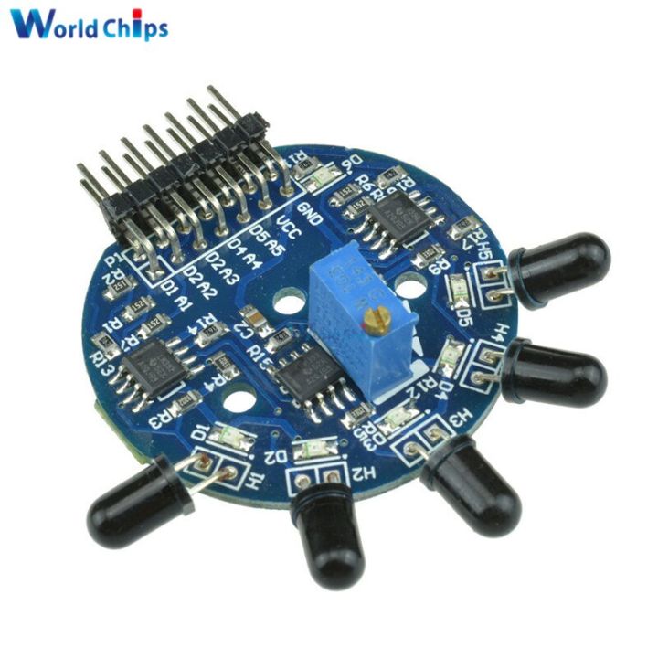 5-way-sensor-module-digital-analog-signal-dual-output-fire-detection-sensor-module-สำหรับ-arduino