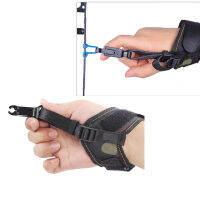 Bow และ Arrow รีลีส Compound Bow Trigger Caliper สายรัดข้อมือ Camo