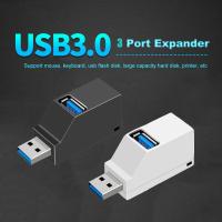 [HOT HAIXWLXKWW 589] 3พอร์ต USB 3.0 Hub อะแดปเตอร์แยกการถ่ายโอนข้อมูลความเร็วสูงสำหรับแล็ปท็อป MacBook