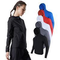 Running jackets Women Thin Breathable Sportswear Yoga Shirts Quick Dry Training Workout Tops Slim Fitness Coat