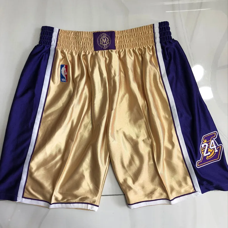 Mitchell & Ness Kobe Bryant Hall of Fame Lakers Authentic Shorts S / Gold