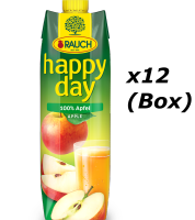 Rauch Happy Day Apple เร้าช์ แฮปปี้ เดย์ น้ำแอปเปิ้ลจากประเทศออสเตรีย (x12 กล่อง)