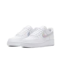 รองเท้าผ้าใบผช Nike Air Force 1 Low Anti-slip รองเท้าผ้าใบน้ำหนักเบาน้ำหนักเบาผู้หญิงสีขาว รองเท้าผ้าใบผู้ชาย