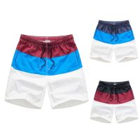 COD SDFERTREWWE Plus Size Men Shorts Casual Hawaii Beach Short Pants Sports Quick-drying Seluar pendek lelaki Outdoor Drawstring Shorts Yohomie