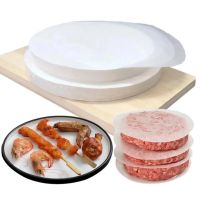 100pcs Round Oil Paper Hamburg Meat Paper Oven BBQ Absorbing Oil Paper Non-stick Heat Resistance Kitchen Baking Accessories Other Specialty Kitchen To