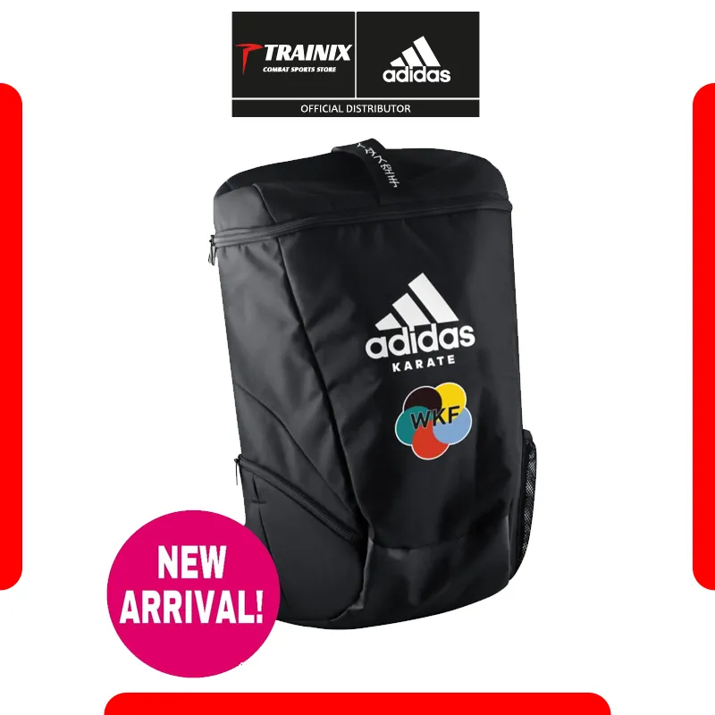 Adidas Karate Approved Sport Backpack (adiACC090WKF) Sport Bag Beg Sukan Outdoor Bag Unisex Bag Gym Bag Bag Adidas Bagpack | Lazada