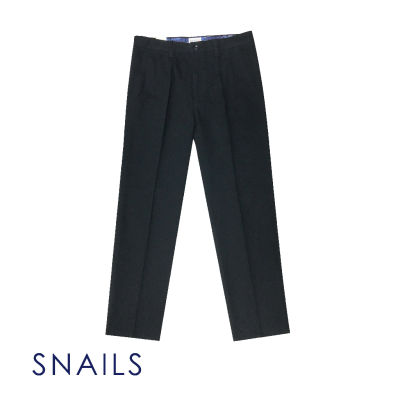 Snails Men Cotton Twill Long Pants - Loose Fit With Pleat 011235-17013