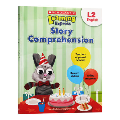 Xuele learning train series exercise book L2 story reading comprehension English original academic learning express L2 story synthesis English textbook for grade 2 of primary school