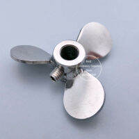 1pcs DIA60mm to 200mm stainless steel stirring blade Laboratory three-leaf screw - driven agitator paddle