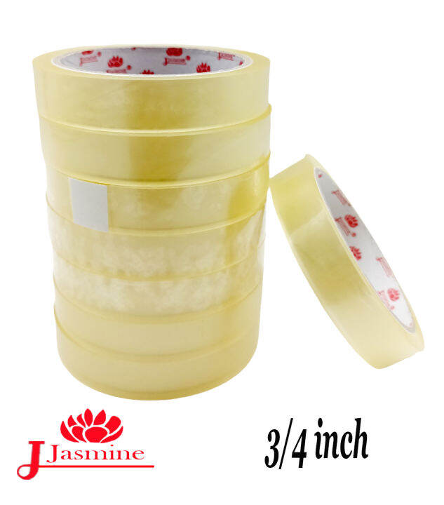 Jasmine Tape & Masking tape big roll & small roll 1/2 , 3/4 , 1nch