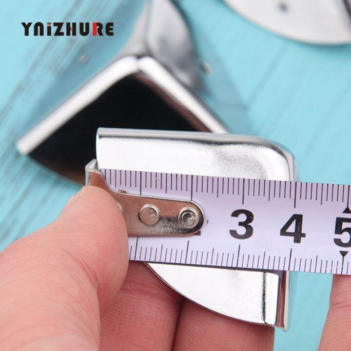 40mm-large-table-wooden-box-silver-metal-frame-angle-iron-protection-furniture-edge-corner-protector-chrome-4pcs