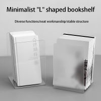 Stylish Book Rack Contemporary Book Storage Transparent Bookshelf Picture Book Display Rack Acrylic Bookshelf