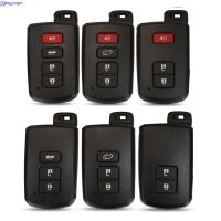 ∏﹍㍿ jingyuqin Remote 3/4 Button Car Key Case Shell For Toyota Camry Corolla Avalon Rav4 Land Cruiser Smart Key