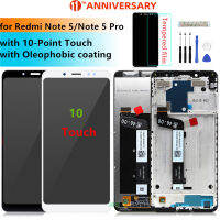 สำหรับเหมาะสำหรับ Xiaomi R Edmi หมายเหตุ5จอแสดงผล Lcd Digitizer สมัชชาที่มีกรอบสำหรับ R Edmi หมายเหตุ5 Pro แสดงอะไหล่ซ่อมเปลี่ยน