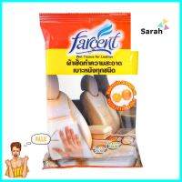 ผ้าทำความสะอาดเคลือบเฟอร์นิเจอร์หนัง FARCENT 11.5x22cm สีขาวLEATHER WIPES FARCENT 11.5X22CM WHITE **คุณภาพดี**