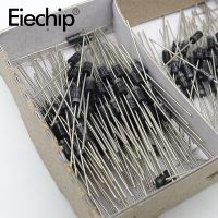 100pcs 1N4007 วงจรเรียงกระแสไดโอด IN4007 1A 1200V DIP DO-41 คริสตัลไดโอด