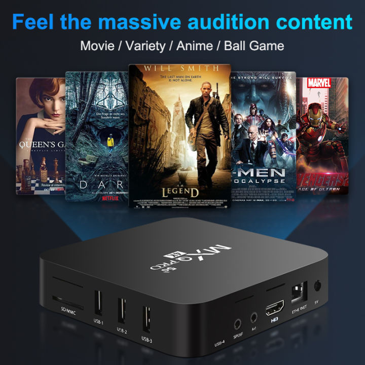 กล่องทีวี-4k-tv-box-กล่องรับสัญญาณ-กล่องทีวีกับจอแสดงผล-smart-box-mxq-pro-2gb-16gb-ทำทีวีธรรมดาให้เป็นสมาร์ททีวี