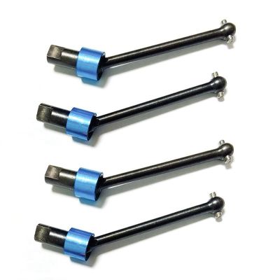 4Pcs Metal CVD Drive Shaft Driveshaft for Traxxas LaTrax Teton 1/18 RC Car Upgrade Parts Accessories