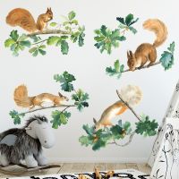 Wall Sticker Cartoon Chestnuts Childrens Room Classroom Stickers