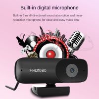 ZZOOI New Webcam Full HD 1080P Web Camera Autofocus With Microphone USB Web Cam For PC Computer Mac Laptop Desktop YouTube Webcamera