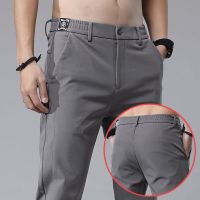 ◑☾ Seluar Slim Fit Lelaki กางเกงขายาวลําลอง ทรงตรง พลัสไซซ์ เข้ากับทุกการแต่งกาย สไตล์นักธุรกิจ สําหรับผู้ชาย