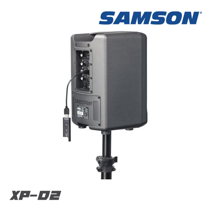 samson-xp-d2-ไมโครโฟน-usb-ไร้สาย-เชื่อมต่อได้ง่าย-สามารถทำงานร่วมกับแอปพลิเคชั่น-ios-และ-android-รับประกัน-1-ปีเต็ม