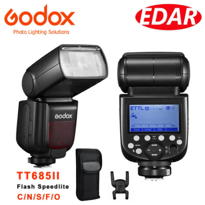 GODOX TT685 II / TT685II Flash Version 2 New Version Flash Kit for Canon,Nikon,Sony,Fujifilm