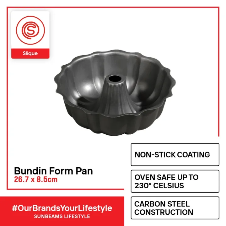SLIQUE Bundt Form Pan Oven Safe NonStick Baking Essentials Lazada PH