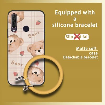Cartoon couple Phone Case For Wiko View3 protective luxurious simple texture heat dissipation funny solid color The New