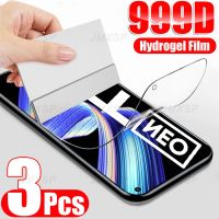 3Pcs Hydrogel Film For Realme Narzo 30 50 Pro 30A 50A 50i Screen Protector For Realme GT Neo 2 3 3T Master X50 X7 X2 Pro X3 Film