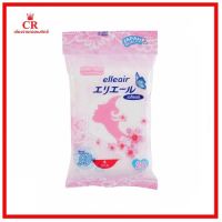 DES ทิชชู่เปียก wipes ทิชชู่ baby Elleair Moist Wipes Pure Water เอลิแอล มอยส์ ไวพ์ (1 ห่อ 20 แผ่น) แผ่นทำความสะอาด กระดาษเปียก