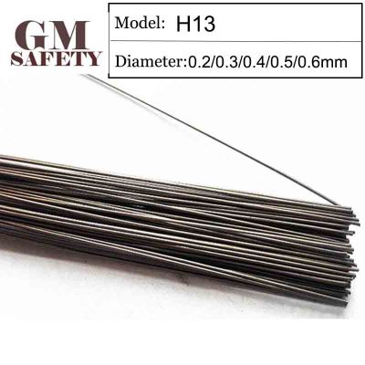 GM Laser Welding Wire Material H13 of 0.20.30.40.50.6mm Hot Work Molding Laser Welding Filler 200pcs 1 Tube GMH13