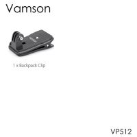 Vamson ฮีโร่สำหรับ Go Pro สำหรับอุปกรณ์เสริม Gopro 7 6 5 4 360องศาคลิปหนีบหมุนสำหรับ Xiaomi Yi สำหรับ Sjcam สำหรับ Vp512 Sj4000