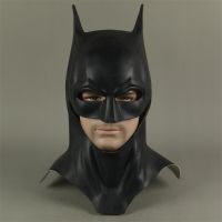 Máscara De Látex De Bruce Wayne, Disfraz De Cosplay De Película De Superhéroe, Máscaras De Fiesta De Halloween